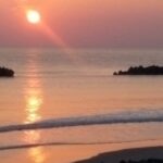 双葉海岸の朝